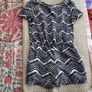 J CREW BOHO ROMPER, SIZE 8